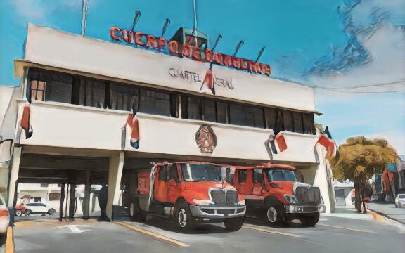 Incendio afecta área de entrenamiento de gimnasia en Santo Domingo Este