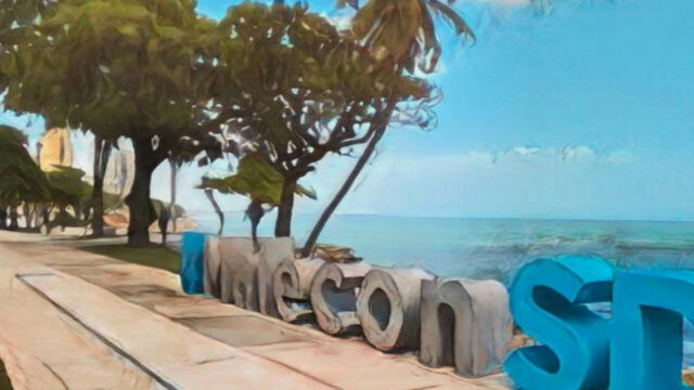 Cierran tramo del Malecón (Av. George Washington) por reparaciones de badenes