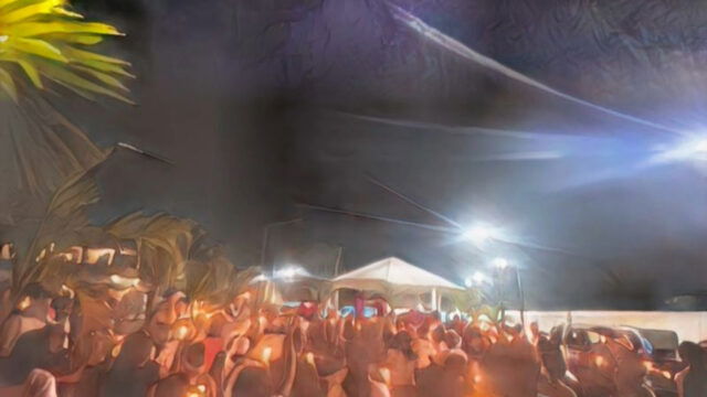 La Cuaba enciende velas: Comunitarios de Pedro Brand intensifican protesta contra instalación de relleno sanitario