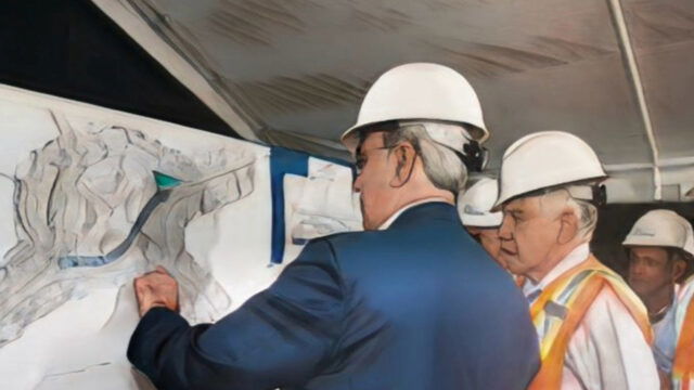 Abinader proyecta inauguración del túnel de la Plaza de la Bandera para mediados de 2026