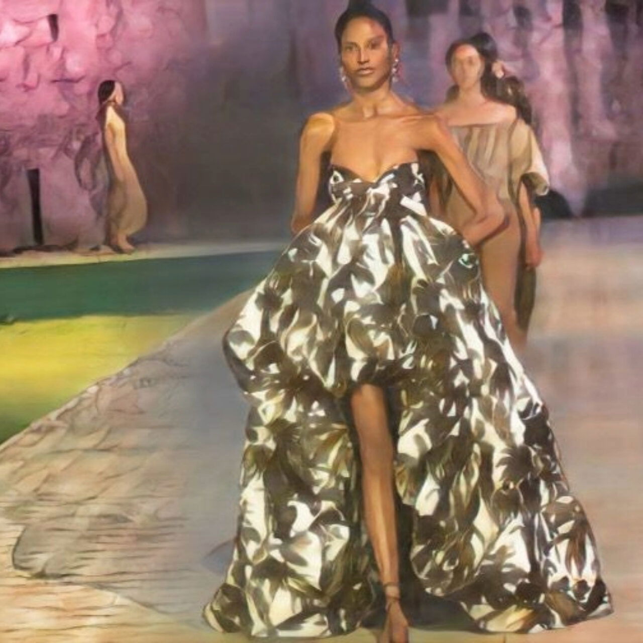 Óscar de la Renta celebra 60 años con un histórico desfile en la Fortaleza Ozama inspirado en paisajes dominicanos