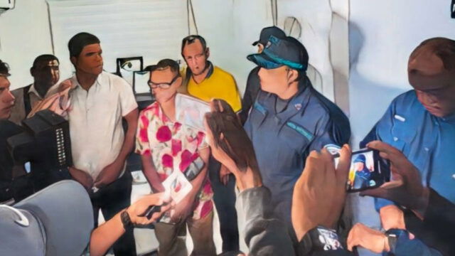 Tres jóvenes vinculados al atentado contra el alcalde de Navarrete se entregan a la Policía en Santiago