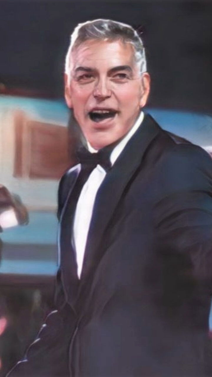 Clooney contraataca: El actor utiliza el lema de Trump para anunciar un cambio político en noviembre