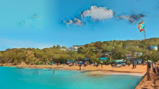 Autoridades rescatan a turista de 68 años atrapado en zona rocosa de Aguadilla