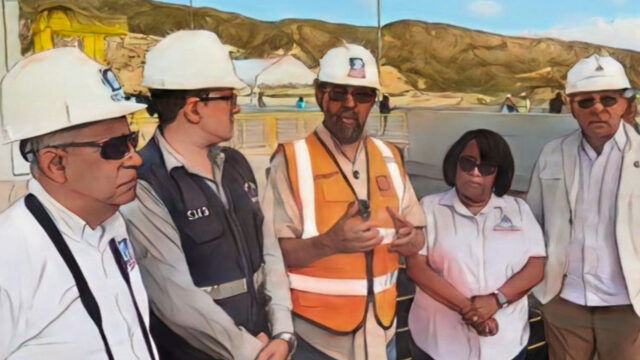 Gobierno dominicano completa con éxito las pruebas de seguridad en las compuertas de la presa Montegrande.