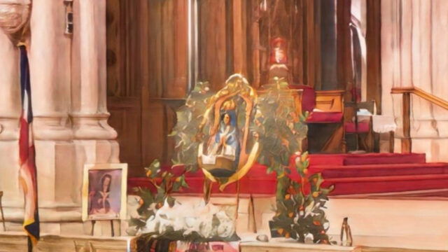 La diáspora reafirma su identidad con misa a la Altagracia en la Catedral de San Patricio