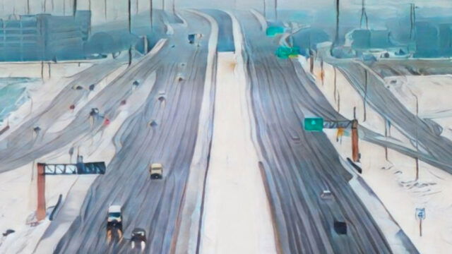 Declaran estado de emergencia en Nueva York por la tormenta invernal.