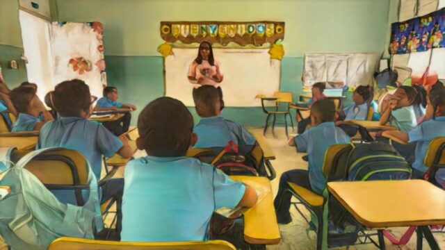 Aulas sobrepobladas disparan casos de hipertensión y estrés en maestros.