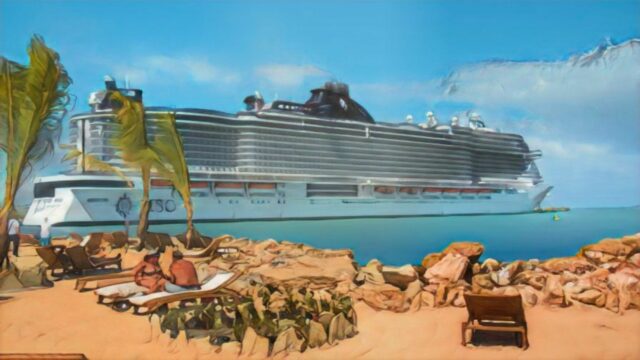 Evacúan de emergencia a dos turistas del crucero «Icon of the Seas» en Puerto Plata.