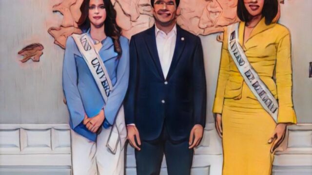 Omar Fernández une fuerzas con Miss Universo y Miss RD para impulsar la Ley de Autismo.