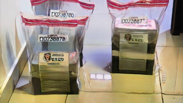 Caen 14 paquetes de cocaína en el AILA ocultos por un joven croata.