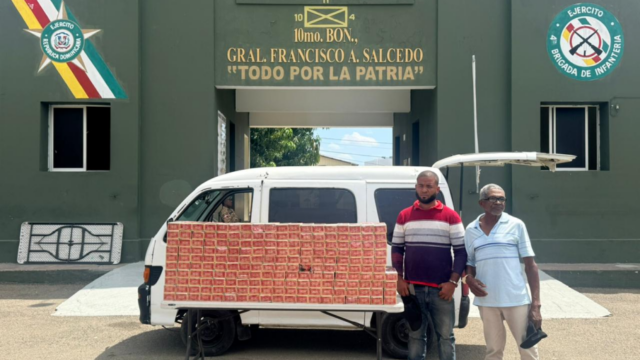 En Dajabón Ejército incauta 36,800 cigarrillos en Puesto El Rodeo