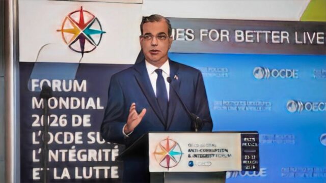 Abinader en la OCDE: Presenta estrategia de 4 pilares para blindar al Estado contra la corrupción