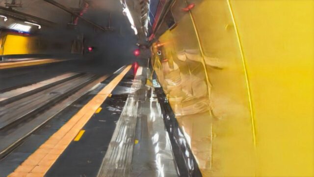EMT interviene la estación Rosa Duarte del Metro para frenar filtraciones provocadas por lluvias