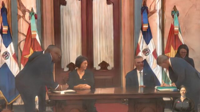 Alianza estratégica: RD y Surinam firman acuerdo de cooperación bilateral a largo plazo