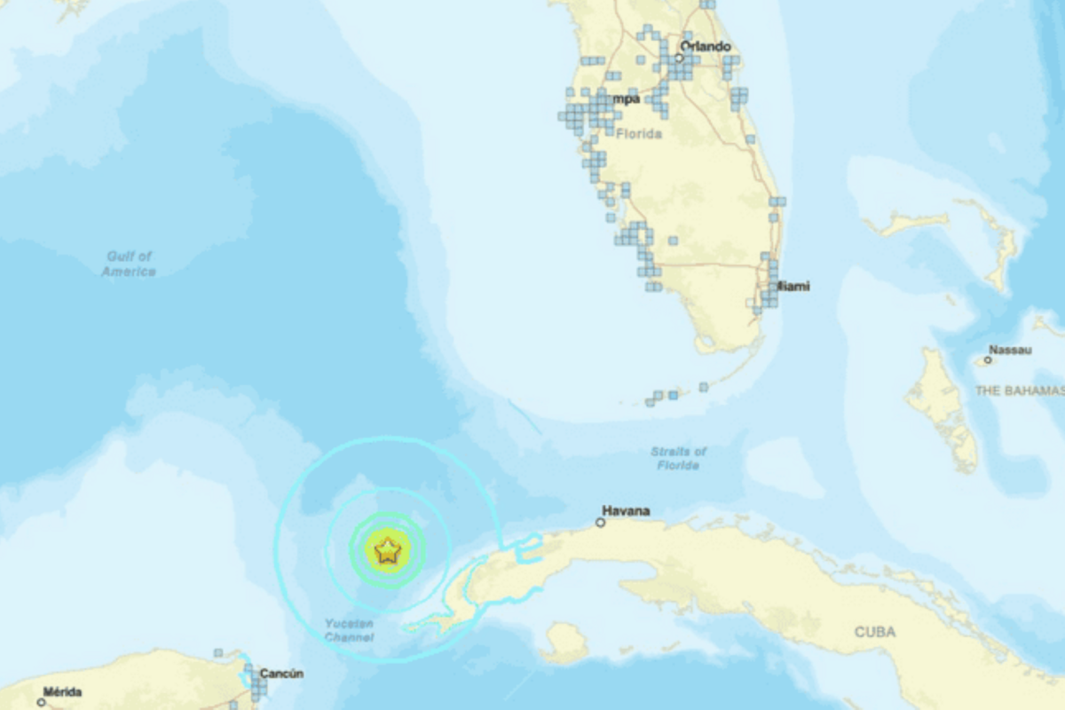 Sismo de magnitud 6.2 sacude la región occidental de Cuba y se siente en La Habana Sismo de magnitud 6.2 sacude la región occidental de Cuba y se siente en La Habana