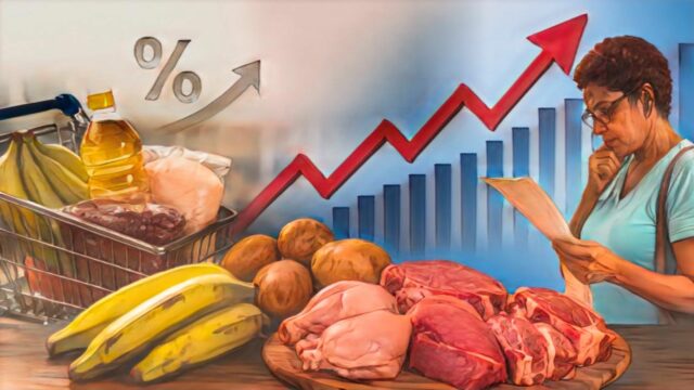 La canasta básica en República Dominicana se encarece un 36.5 % en casi seis años e impacta los ingresos familiares