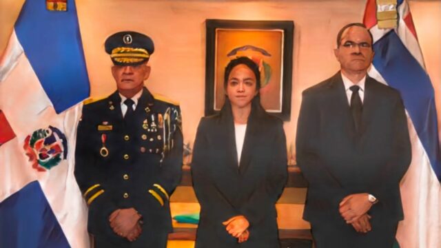 Faride Raful encabeza el acto de traspaso de mando al nuevo director de la Policía Nacional