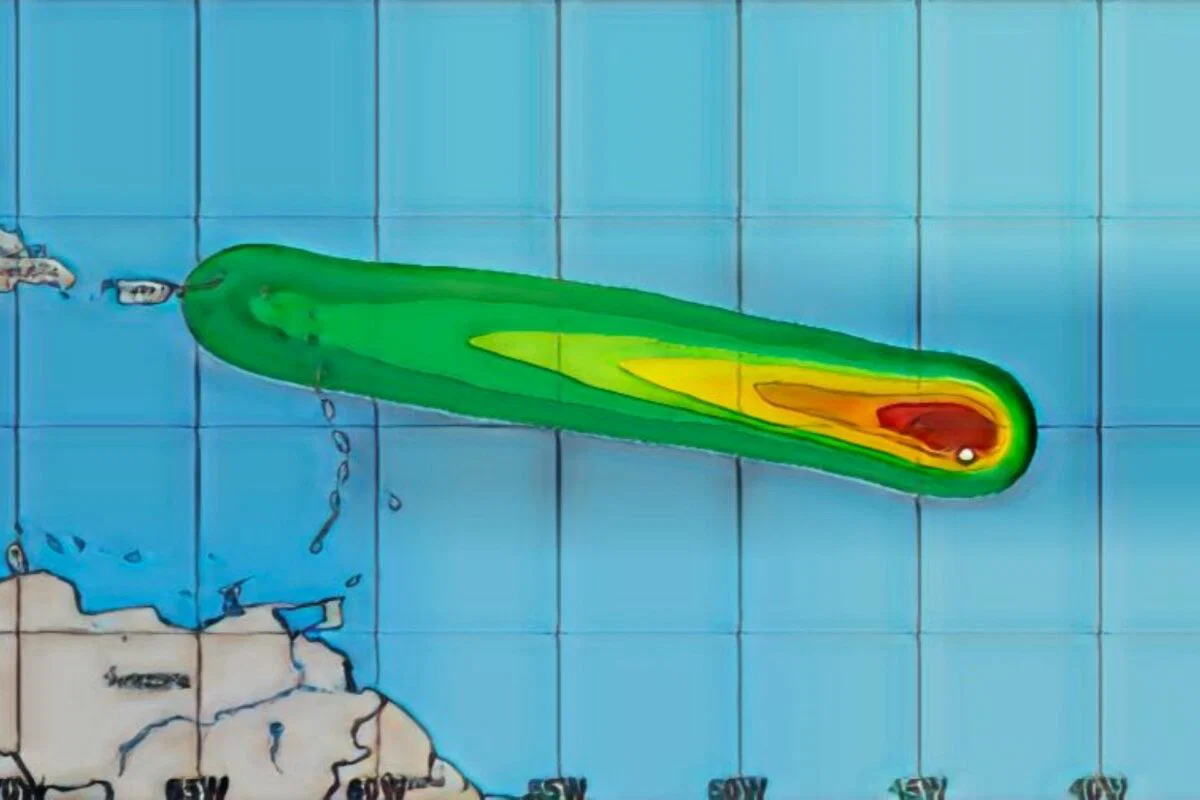Tormenta Dolly avanza por el Atlántico sin riesgo inmediato para la República Dominicana