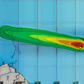 Tormenta Dolly avanza por el Atlántico sin riesgo inmediato para la República Dominicana