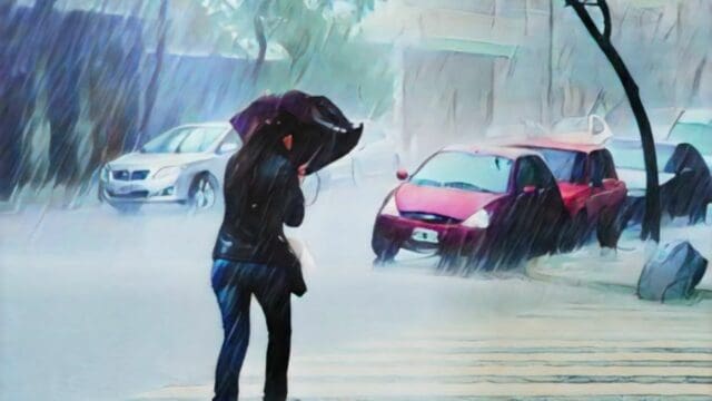 Incidencia de una vaguada generará lluvias y tormentas eléctricas este lunes sobre varias regiones del país