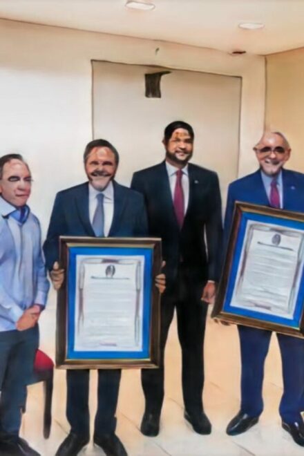 Homenaje en vida: Vitelio Mejía y Junior Noboa son distinguidos por la Cámara Alta por su legado deportivo