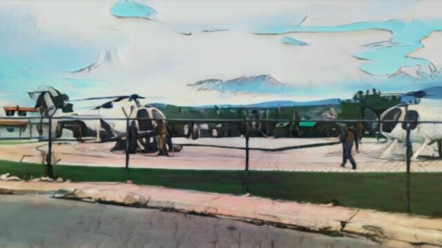 Llegan a la frontera dominicana siete helicópteros militares de El Salvador antes de ingresar a Haití